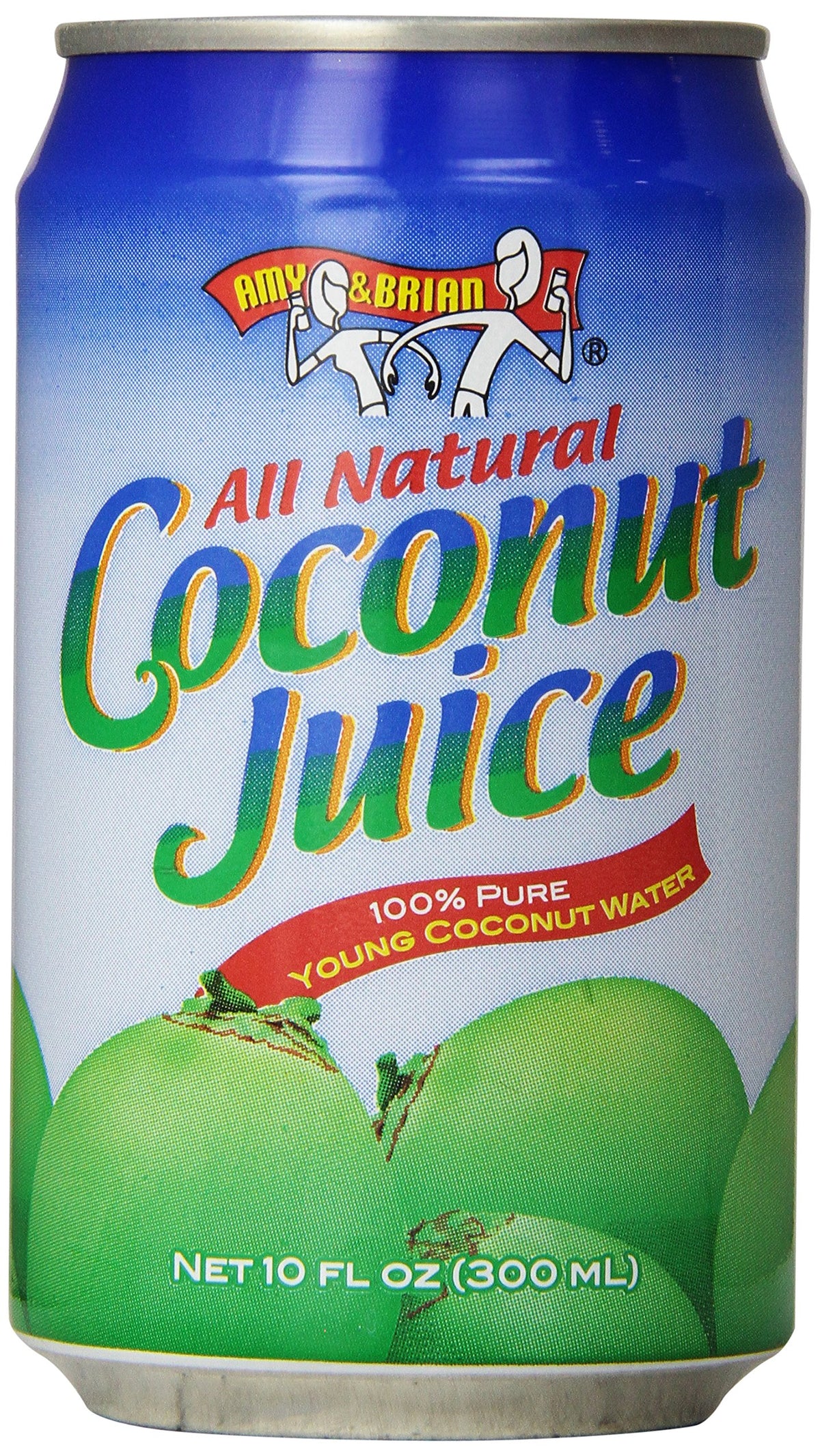 Amy & Brian coconut water original bottle for natural hydration on the go
