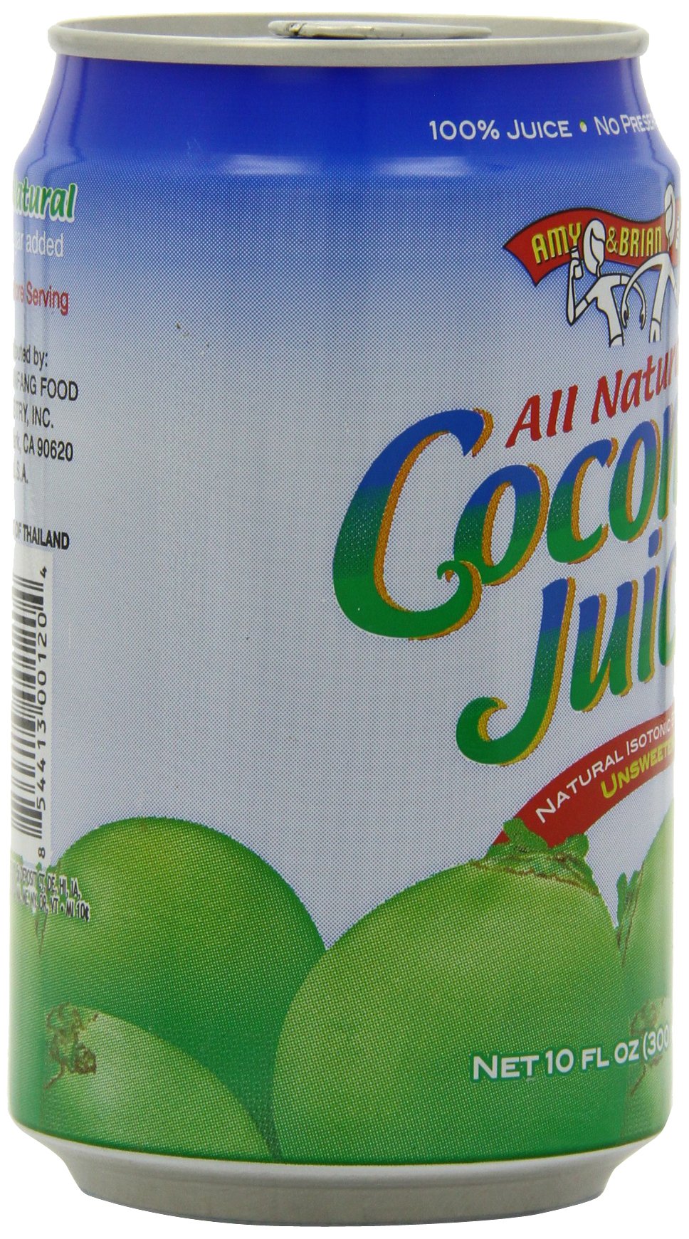 Amy & Brian coconut water 24-pack box for convenient hydration