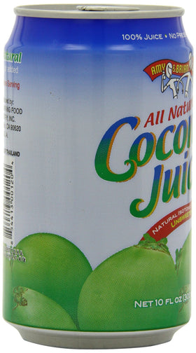 Amy & Brian coconut water 24-pack box for convenient hydration