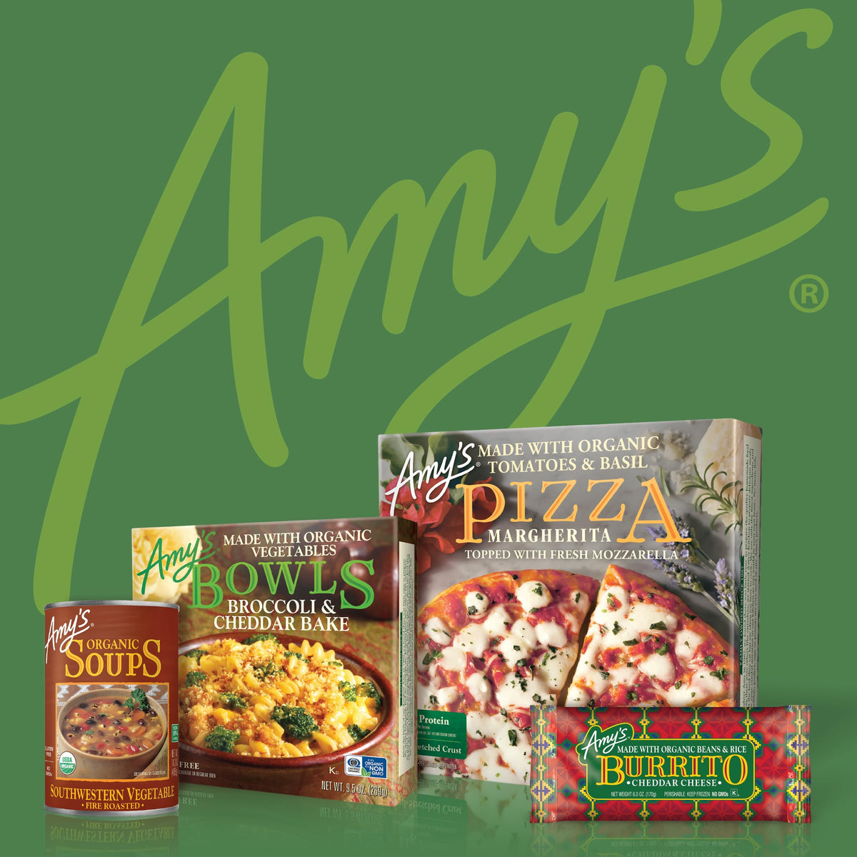 Gluten-free, dairy-free, vegan status of Amy's lentil soup for diverse diets