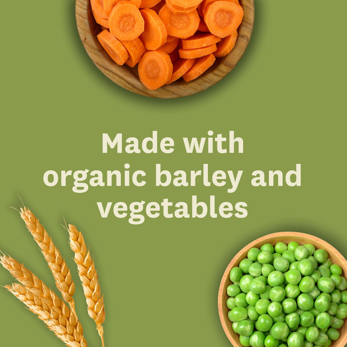 Amy's Soup ingredients include tomatoes, carrots, celery and barley for a hearty vegan base.