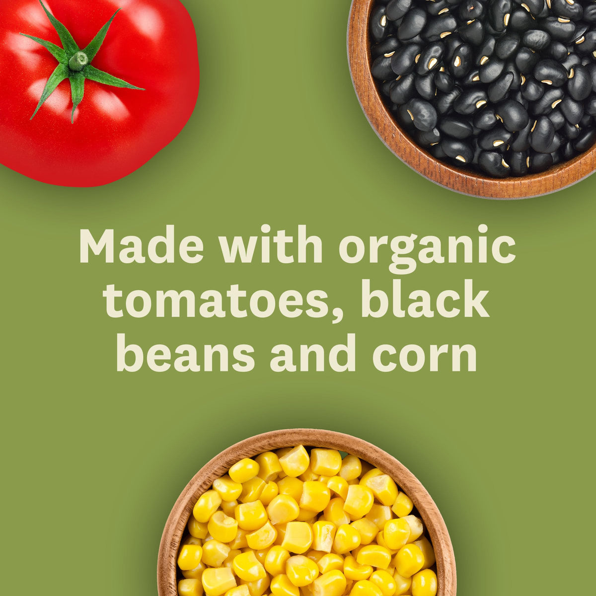 Amy's Organic Certified label on the can communicates USDA Organic status clearly.