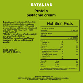 AMZ BETTER EATALIAN Pistachio Cream on bread offers quick breakfast idea