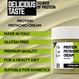 AMZ BETTER EATALIAN Pistachio Cream sealed tin highlights freshness and quality