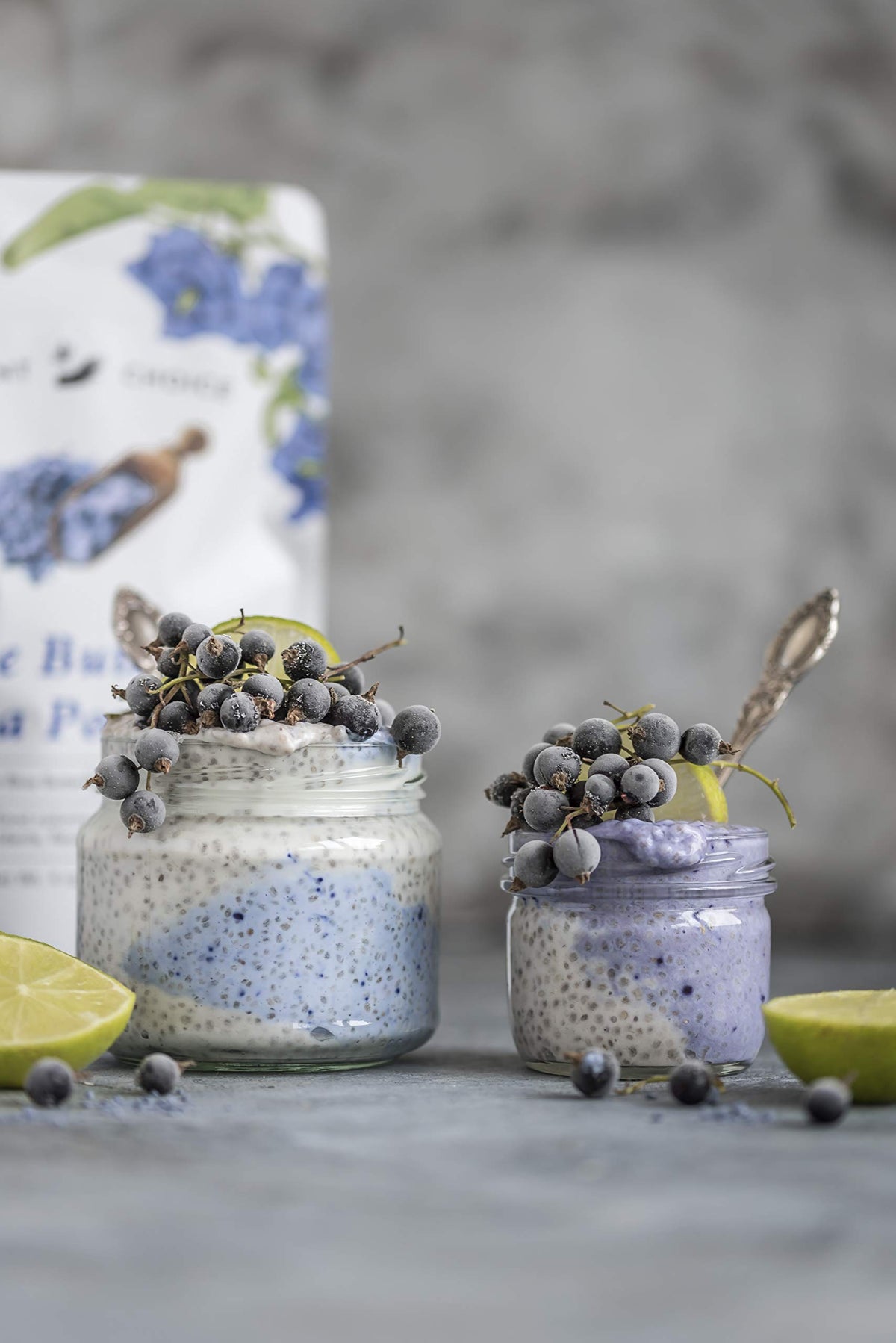 Ancient Choice butterfly pea flower powder baking inspiration