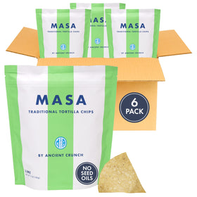 Ancient Crunch Masa Chips lime closeup showing fresh zest for a bright snacking option.