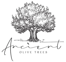 ANCIENT OLIVE TREES bottle-on-counter emphasizes premium product for entertaining