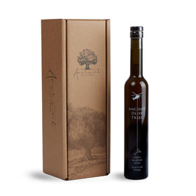 ANCIENT OLIVE TREES olive-brine-bottle-front highlights premium packaging for cocktails