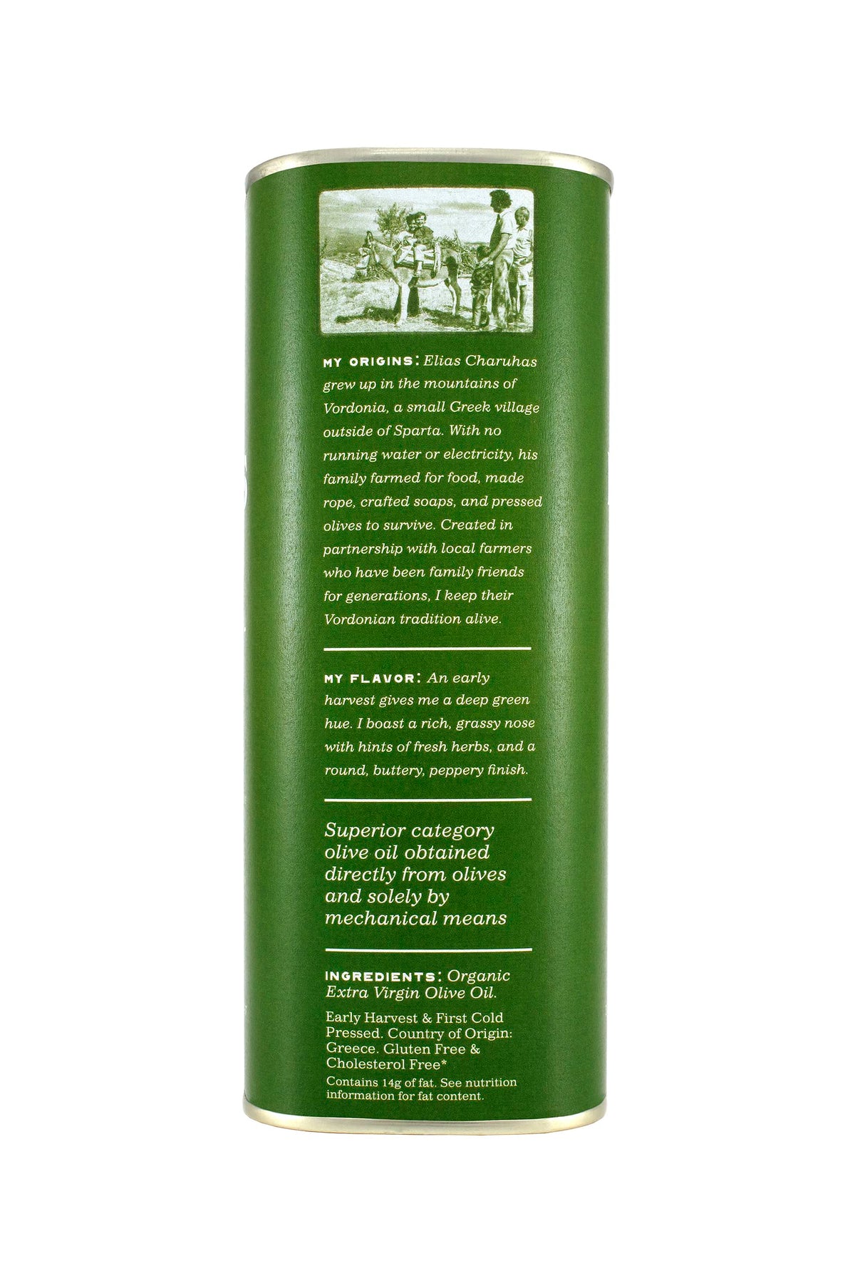 Ancient Foods Keros olive-grove closeup highlighting Mount Taygetos heritage.