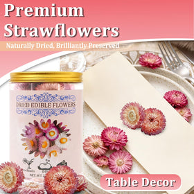 Andekas 90+ blooms in one jar offer abundant decorating options for gatherings.