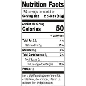 Andes Crème de Menthe Thin Mints bulk tub on shelf for gatherings.
