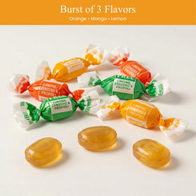 Andy Anand 55pc sugar-free ginger candy mango flavor ideal for on-the-go treats