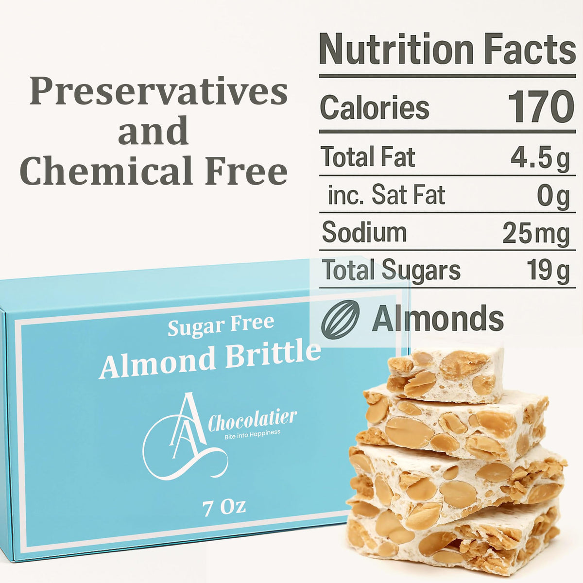 Andy Anand Chocolatier diabetic-friendly snack concept on a serving plate.