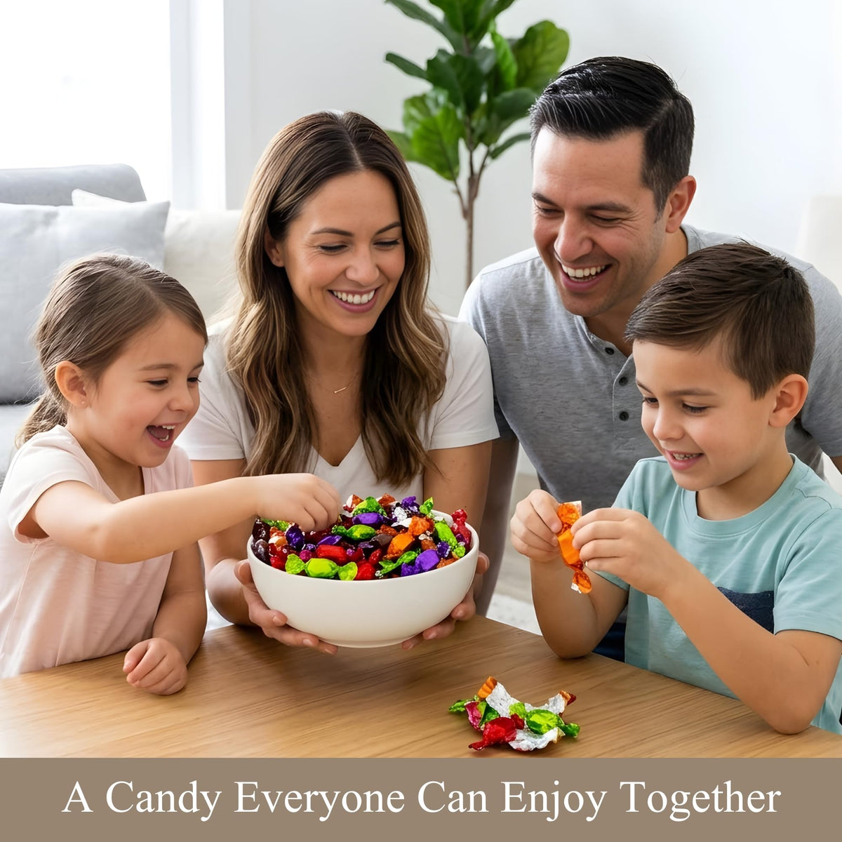 Andy Anand Chocolatier mandarin flavor hard candy with citrus brightness