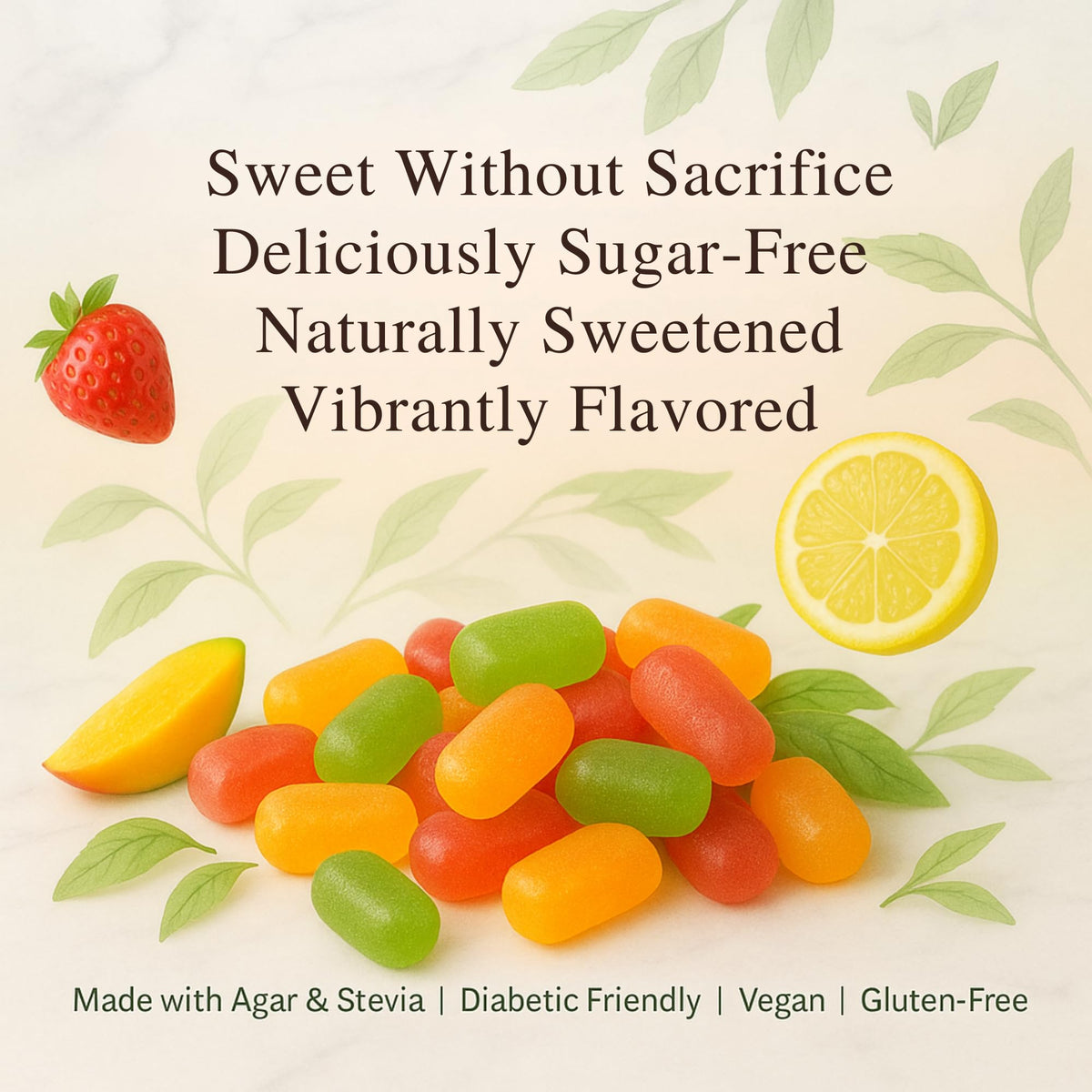 ANDY ANAND Chocolatier freshness seal keeps gummies soft and flavorful.