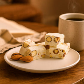Andy Anand gift-ready torrone 7oz box for celebrations.