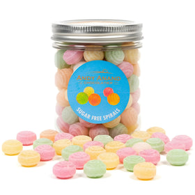 Andy Anand spiral candy 7oz bag shows colorful spirals for bulk party refills.