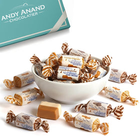 ANDY ANAND Sugar Free Toffee Trio caramel unwrap for indulgent snacking