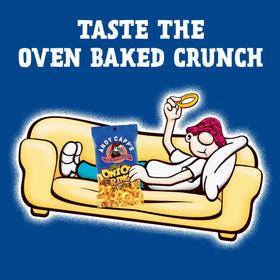 Andy Capp's snack plate idea, baked onion rings ready for sharing.