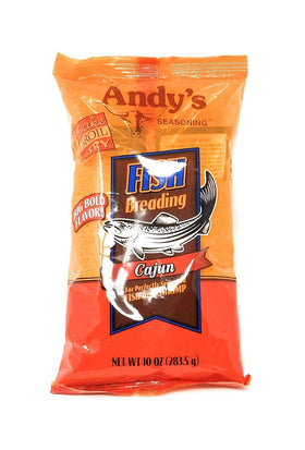 Andys Seasoning Fish Breading coating closeup showing seasoned breadcrumb texture