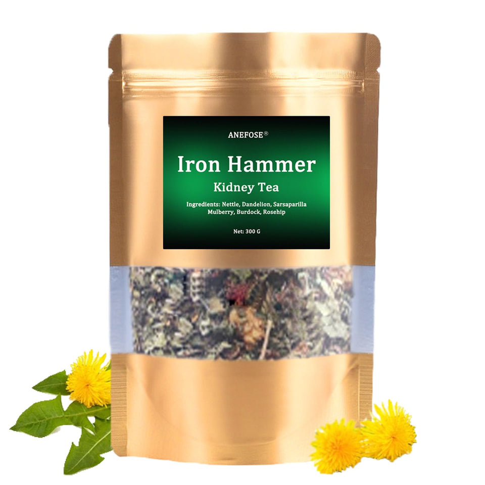 ANEFOSE Iron Hammer Tea steeping cup reveals a fragrant, refreshing brew for late nights