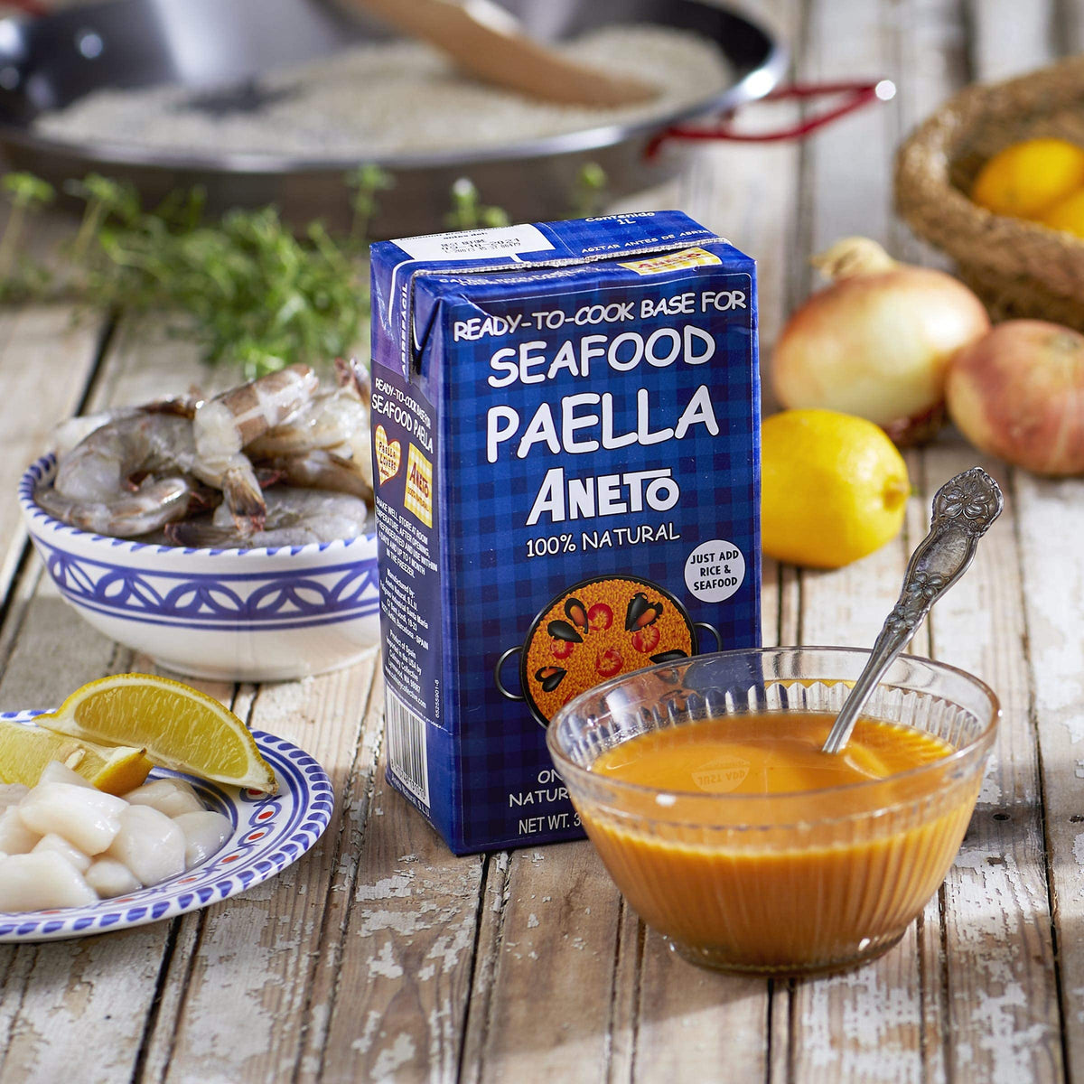 Aneto base features 100% fresh, from-scratch ingredients with no additives.