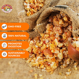 Angel Brand Gum Arabic multipurpose powder suits kitchen and studio projects.