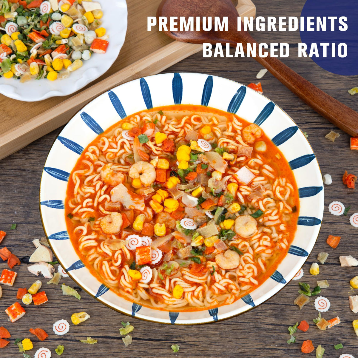 Anggou Classic Ramen Toppings squid elevate seafood notes for quick bowls.