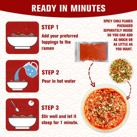 Anggou large resealable pouch keeps ramen toppings fresh for everyday cooking