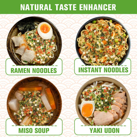 Anggou vegetable mix ready to elevate simple bowls with vibrant color.