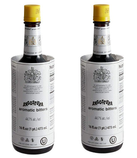 ANGOSTURA Aromatic Bitters 16oz bottle front view enhances cocktails with depth and balance.