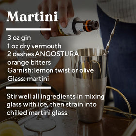 ANGOSTURA Orange Bitters ingredients close-up highlights premium citrus and spice notes.