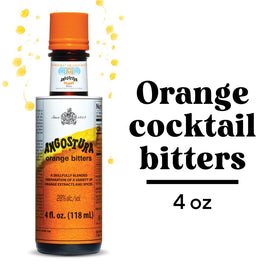 ANGOSTURA Orange Bitters being poured elevates drinks with bright citrus.