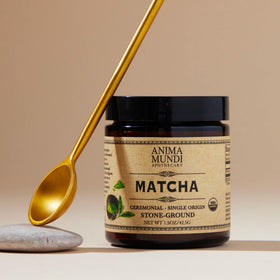 Anima Mundi Matcha small-batch organic farming ensures pristine flavor.