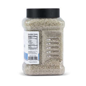 Ankerio Gray Sea Salt kitchen-counter jar for everyday cooking with additive-free seasoning.
