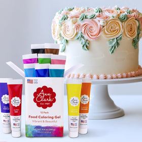 Ann Clark 12-pack color sampler with a full spectrum of hues.