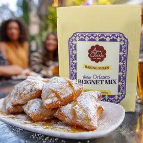 Ann Clark Beignet Mix package ready for authentic New Orleans-style beignets.