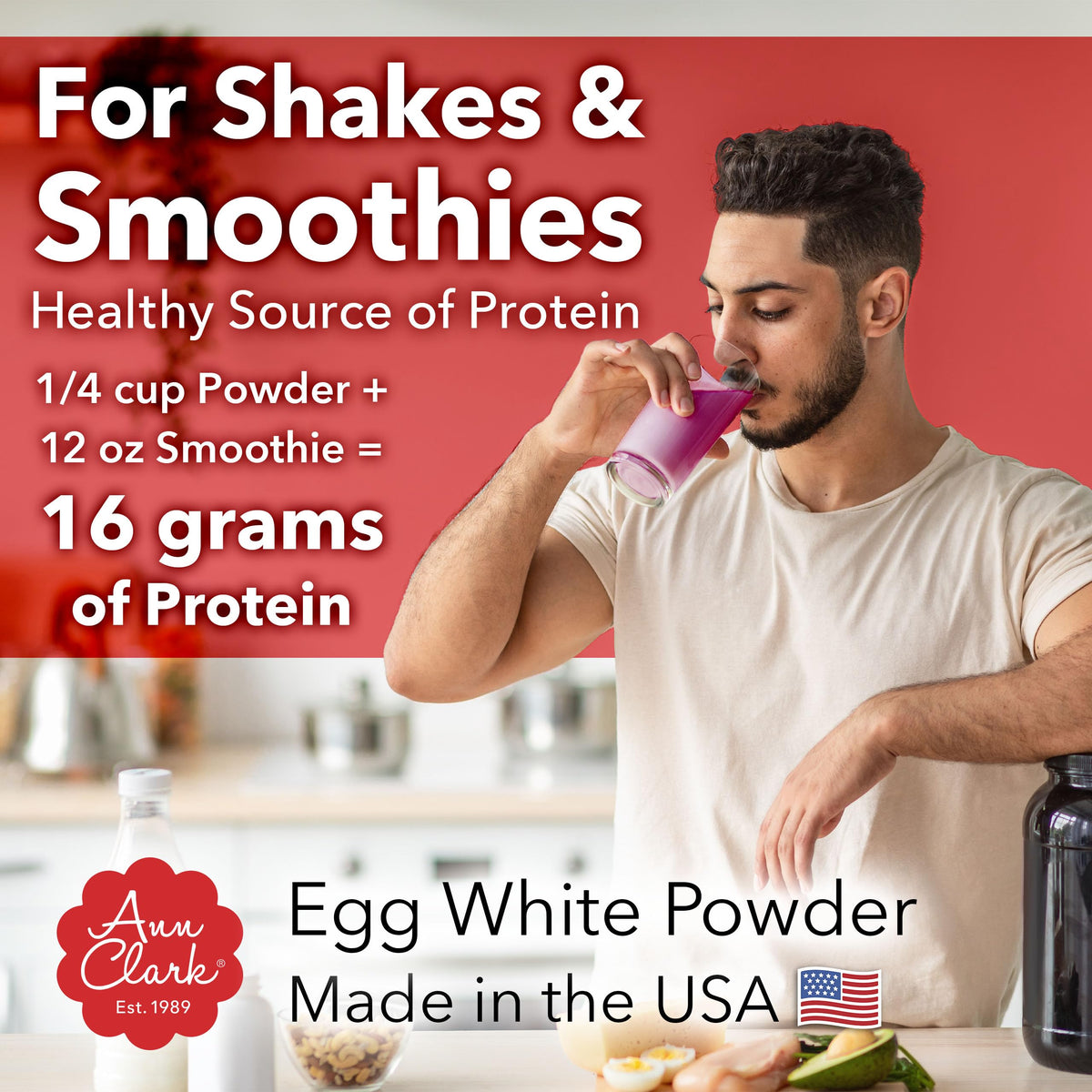 Ann Clark egg white powder baking usage—meringues and cakes