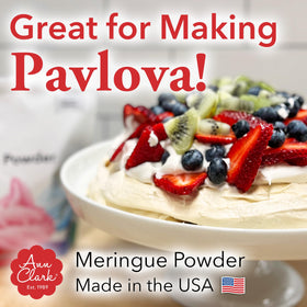 Ann Clark Meringue Powder royal icing yields smooth, stable frostings for cookies