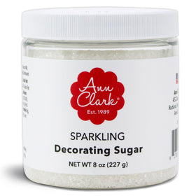 Sparkling Sugar on pastries adds texture and a hint of sweetness