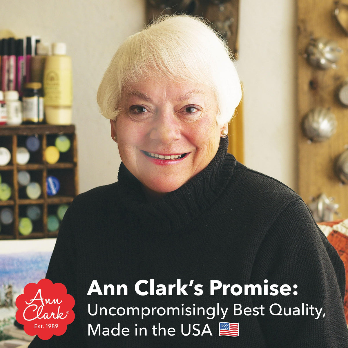 Close-up of Ann Clark vanilla label highlighting quality ingredients