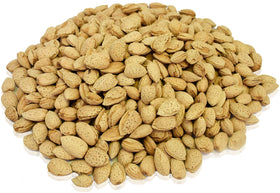 Anna and Sarah almonds in shell from California for raw snacking.