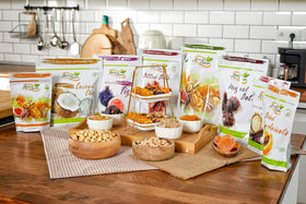 Anna and Sarah almonds snack ideas, great topping for desserts and granolas