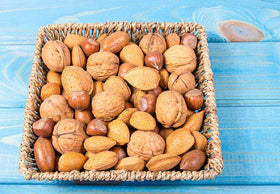 Anna and Sarah California almonds in shell, versatile for recipes.