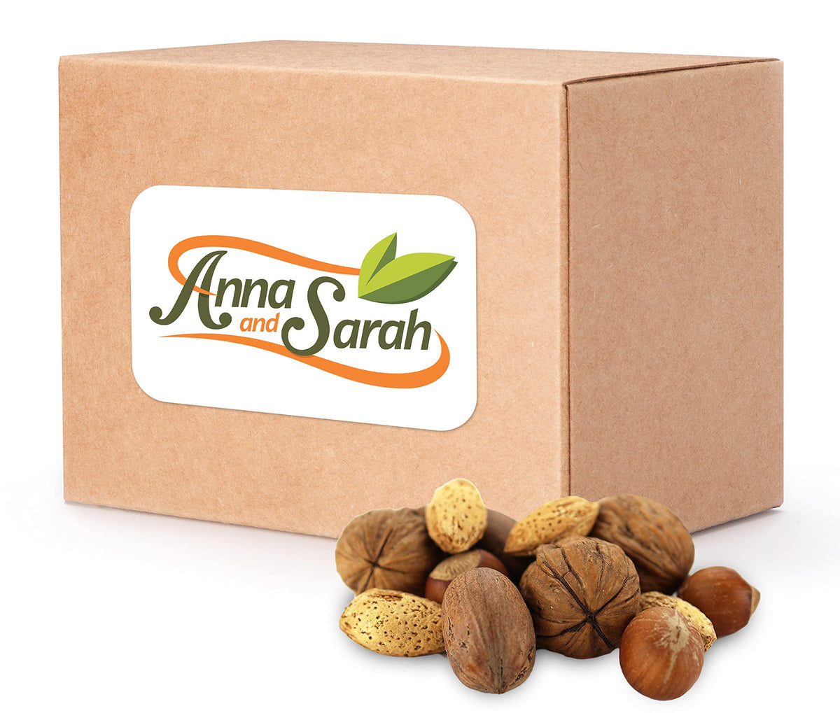 Anna and Sarah California Jumbo Chandler walnuts in shell, rich, crunchy bite.