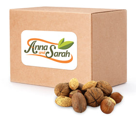 Anna and Sarah California Jumbo Chandler walnuts in shell, rich, crunchy bite.