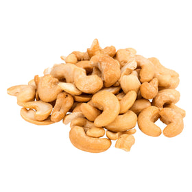 Anna and Sarah cashews roasted salted in a resealable bag for freshness.