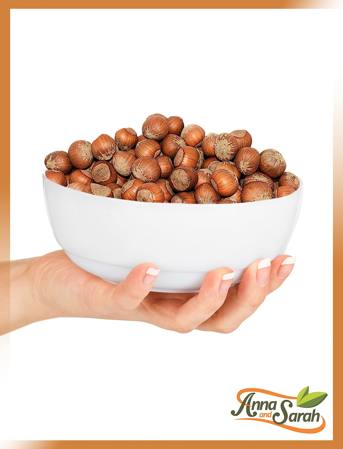 Anna and Sarah baking-ready hazelnuts in-shell—adds crunch to desserts.