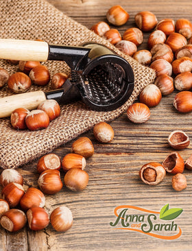 Anna and Sarah hazelnuts for snacking in-shell—fiber-rich option.