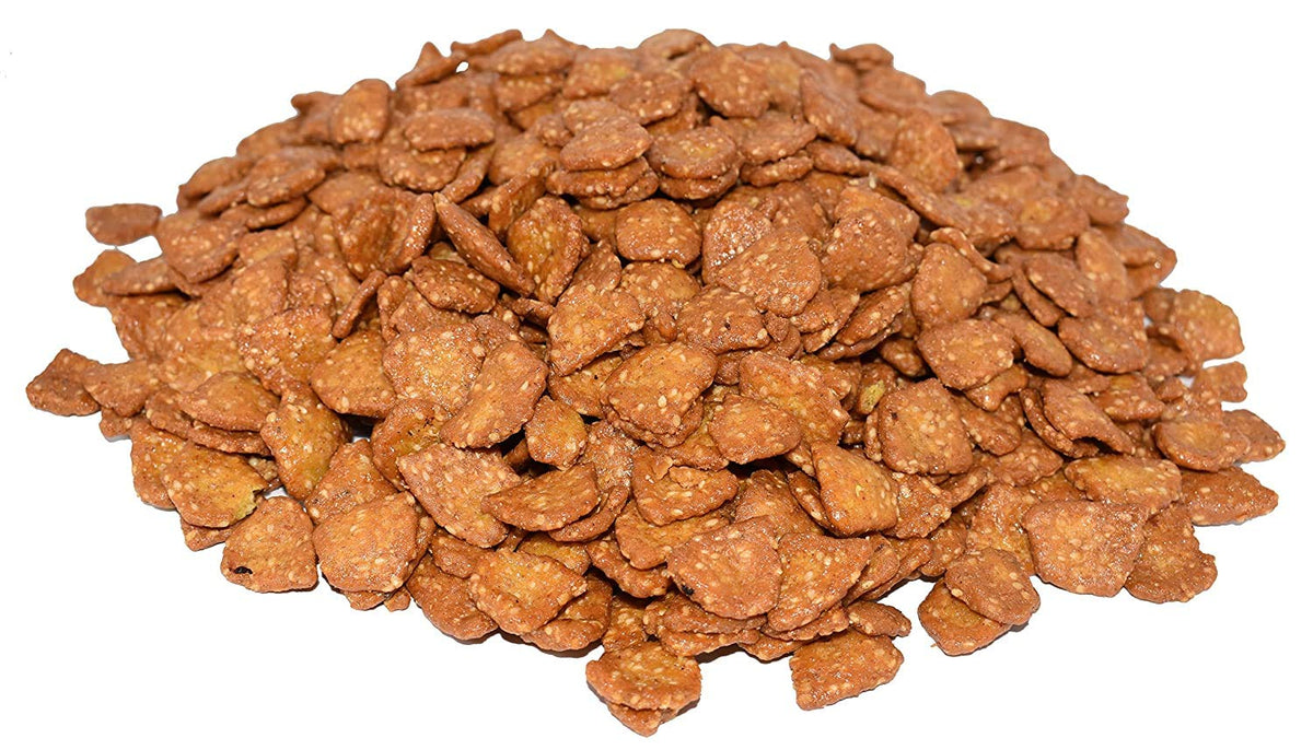 Anna and Sarah honey roasted sesame chips in a resealable bag for fresh snacking